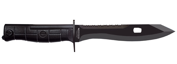 foto Bayonet black grip